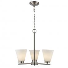  71805-3 BN - Fifer Pendant Lights Brushed Nickel